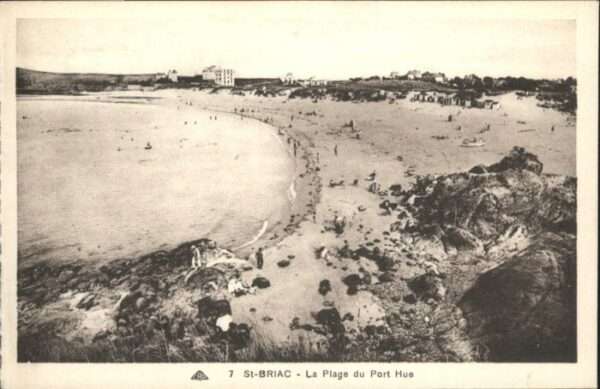 Saint-Briac La Plage du Port Hue