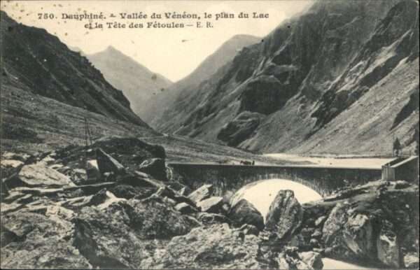 Dauphine le plan du Lac la Tete des Fetoules
