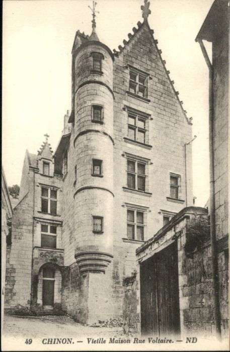 Chinon Vieille Maison Rue Voltaire