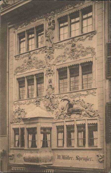Schaffhausen SH Schaffhausen Haus Steinbock