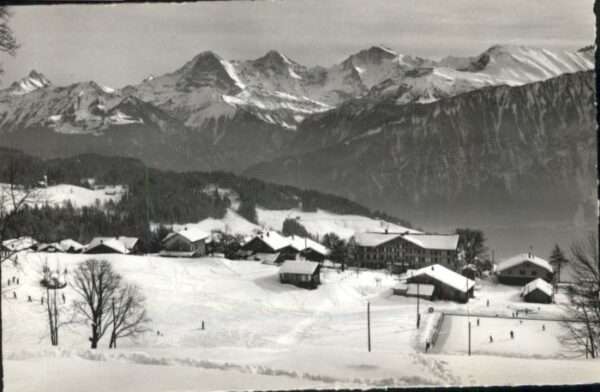 Beatenberg Schreckhorn Eiger Mönch Jungfrau