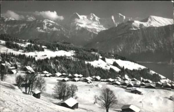 Beatenberg Schreckhorn Eiger Mönch Jungfrau