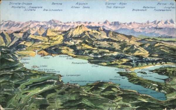 Uttwil Fliegeraufnahme Bodensee