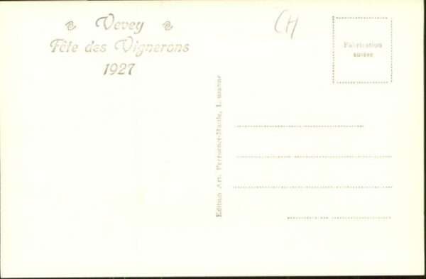 Vevey VD Vevey Fete Vignernos – Bild 2