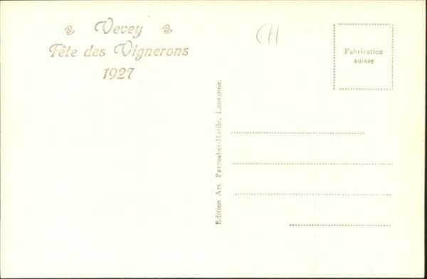 Vevey VD Vevey Fete Vignernos – Bild 2