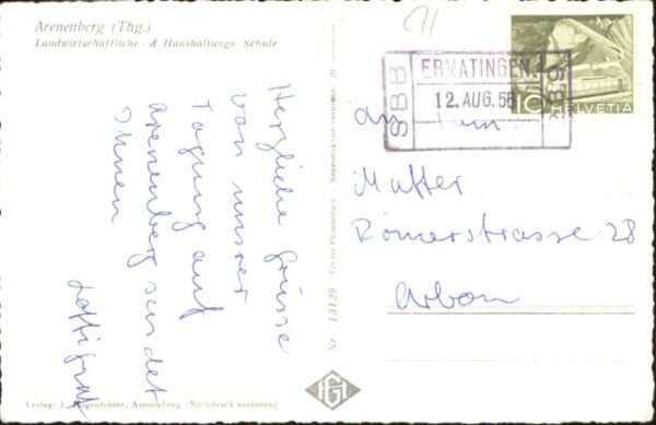 Ermatingen [Stempelabschlag] Arenenberg – Bild 2