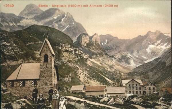 Saentis AR Säntis Meglisalp Altmann