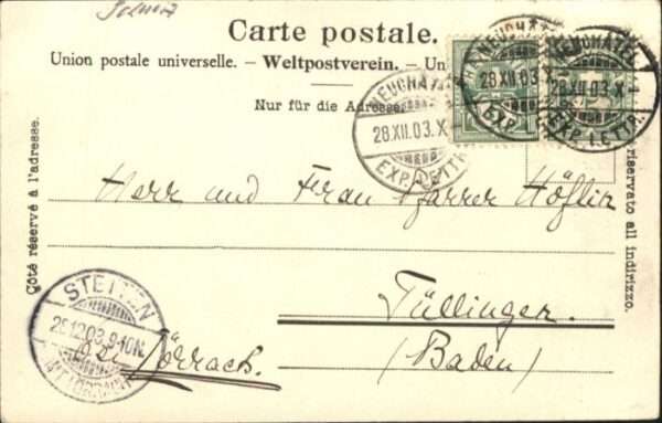 Neuchatel NE Neuchatel Evole depuis starke Stauchung – Bild 2