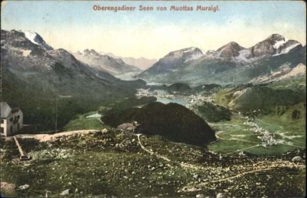 Muottas Muragl Oberengardiner See