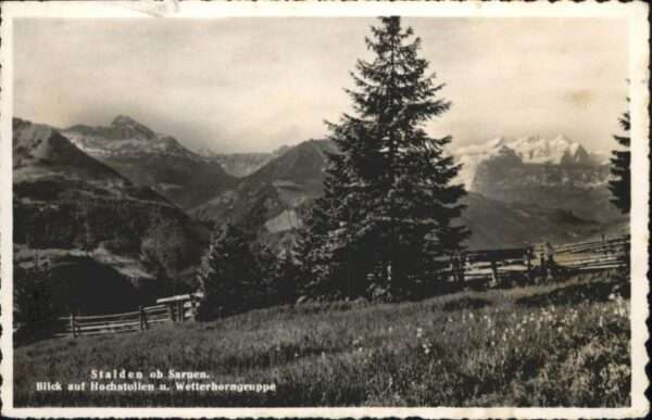 Stalden OW Hochstollen Wetterhorngruppe