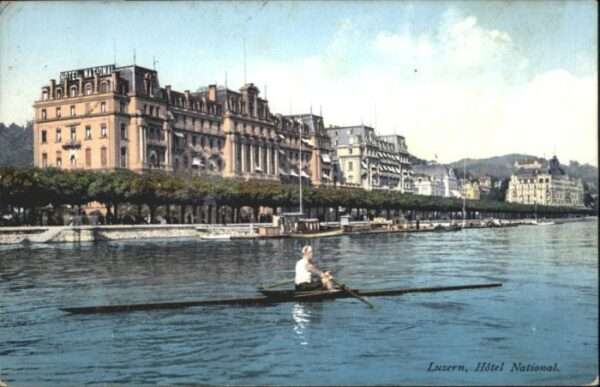 Luzern LU Luzern Hotel National Schiff