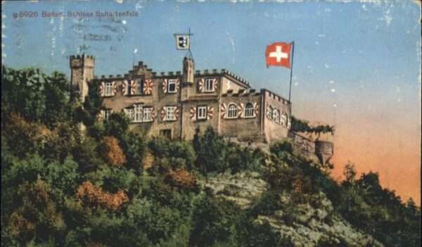 Baden AG Baden Schloss Schartenfels