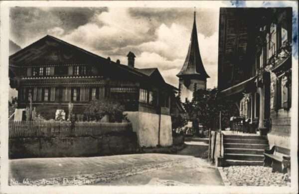 Aeschi BE Dorfpartie