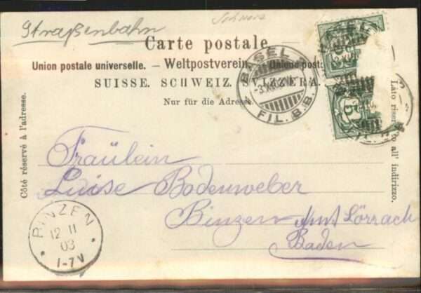 Basel BS Basel Strassenbahn Spalentor – Bild 2