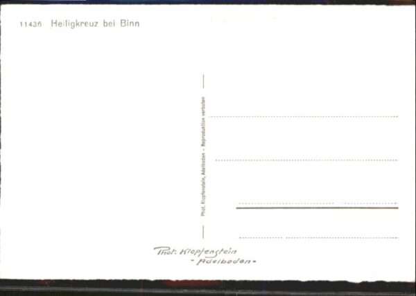 Binn Heiligkreuz – Bild 2