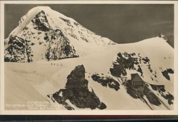 Jungfraubahn Berghaus Jungfraujoch Mönch