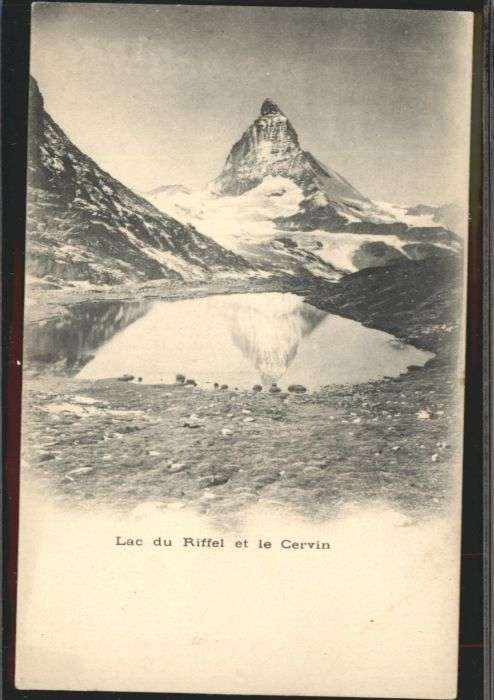 Riffelhorn See Cervin