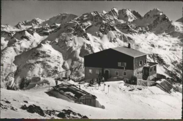 St Moritz GR St_Moritz Bergstation Luftseilbahn Piz