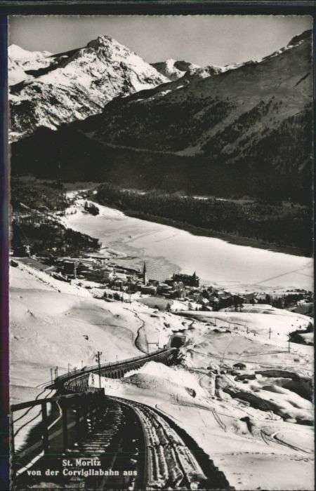 St Moritz GR St_Moritz Corvigliabahn
