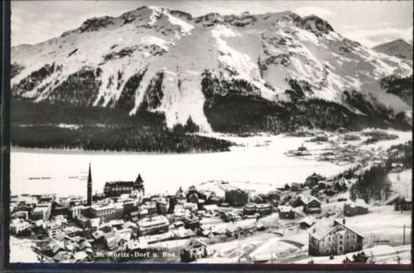 St Moritz GR St_Moritz Dorf Bad