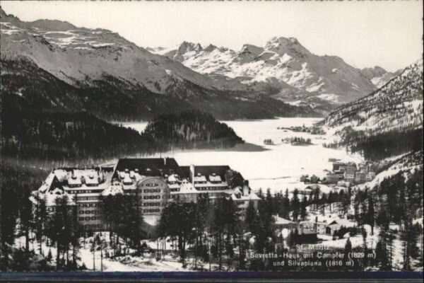 St Moritz GR St_Moritz Suvretta Haus Campfer Silvapl