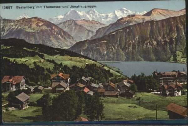 Beatenberg Thunersee Jungfraugruppe