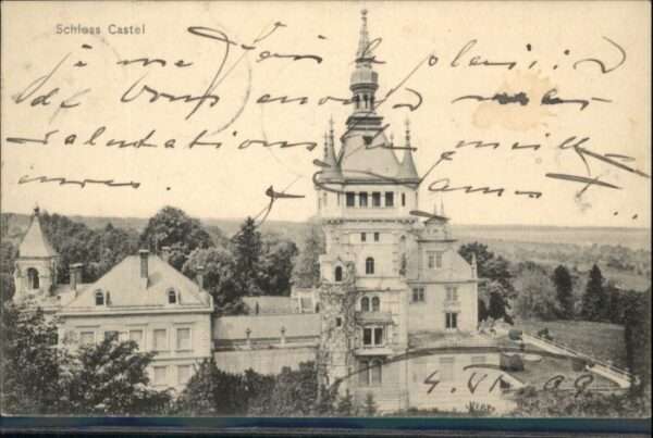 Taegerwilen Tägerweilen [Stempelabschlag] Schloss C