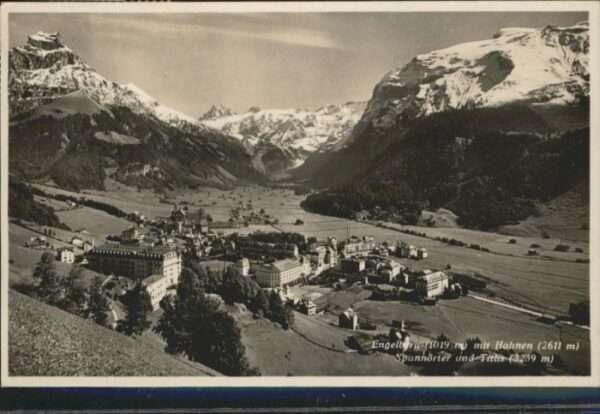 Engelberg OW Engelberg Hahnen Spannörter Titlis