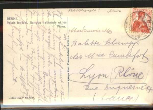 Bern BE Bern Bundespalast Nationalbank  Eiger M – Bild 2