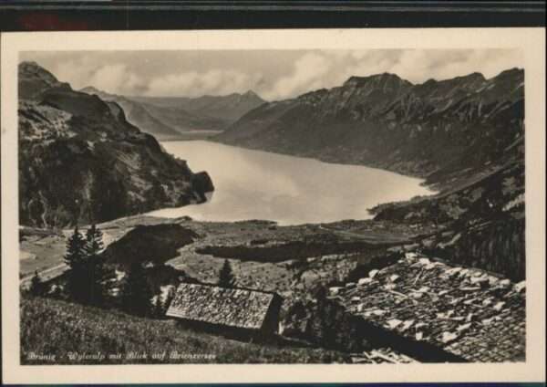 Bruenig BE Brünig Wyleralp Brienzersee