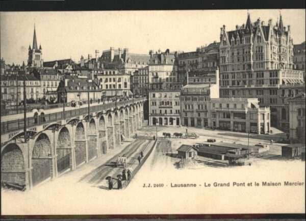 Lausanne VD Lausanne Grand Pont Maison Mercier
