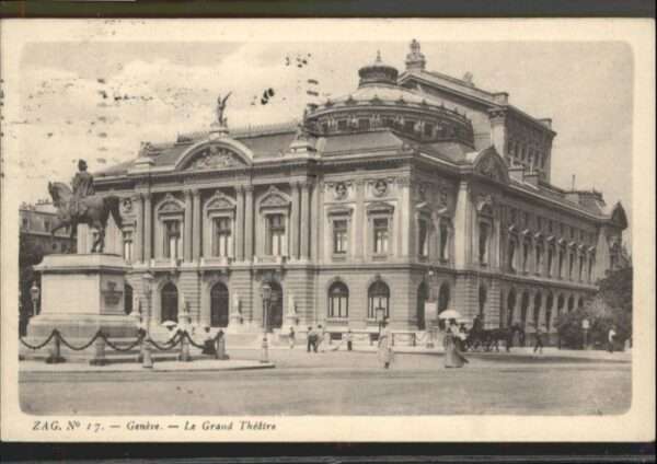 Genf GE Genf Grand Theatre Kutsche