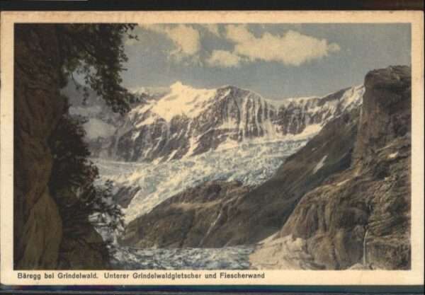 Grindelwald Bäregg Grindelwaldgletscher Fiescherwan