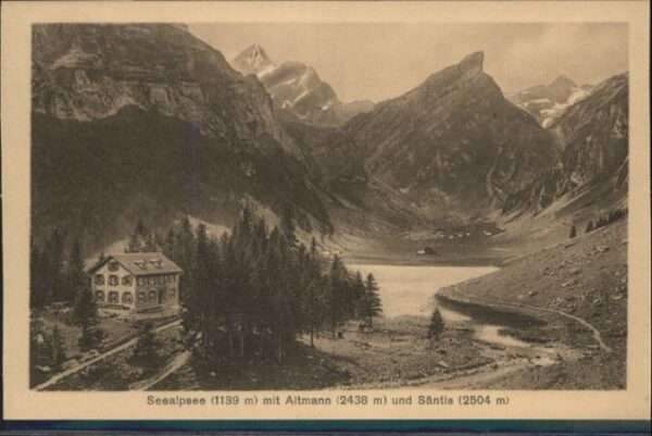 Saentis AR Säntis Seealpsee Altmann