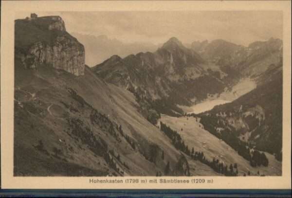 Hoher Kasten Hohenkasten Sämbtissee
