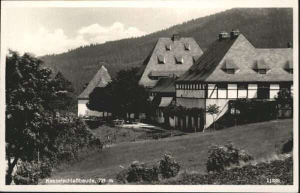 Kesselschlossbaude Isergebirge Berghotel Giehren Bad Flins