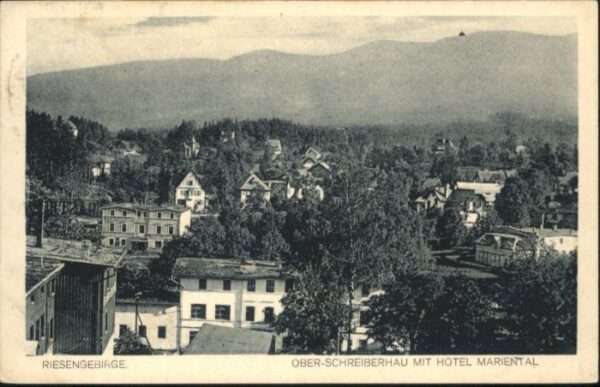 Ober-Schreiberhau Hotel Mariental Riesengebirge