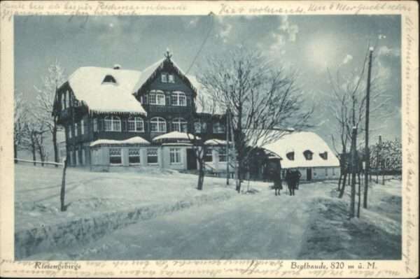 Brotbaude Riesengebirge Brückenberg Krummhübel x