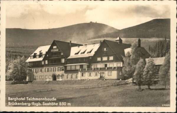 Teichmannbaude Riesengebirge Berghotel Brückenberg