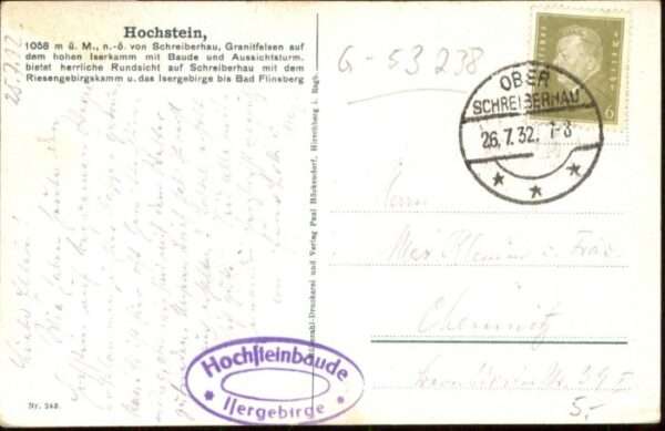 Hochstein Isergebirge – Bild 2