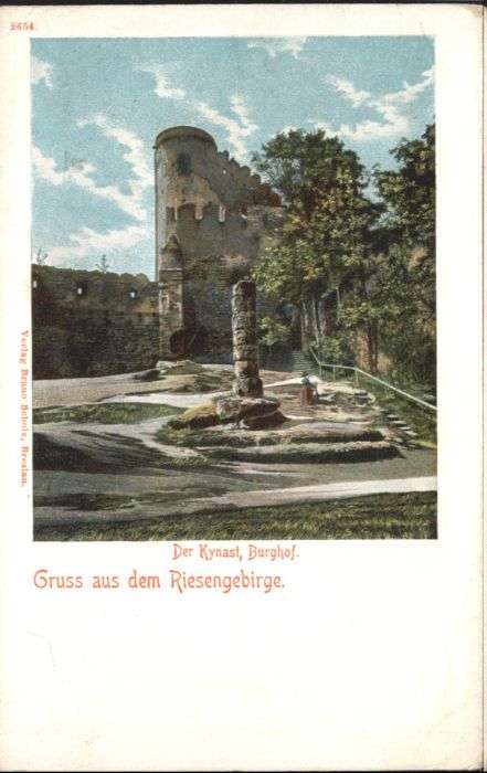 Kynast Riesengebirge Burghof