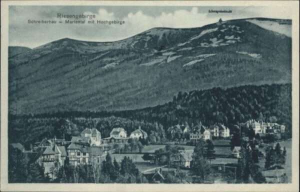 Schreiberhau Niederschlesien Schreiberhau Riesengebirge Mariental Ho