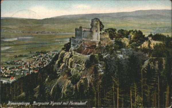 Kynast Riesengebirge Hermsdorf Burgruine