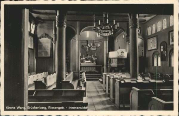 Brueckenberg Riesengebirge irche Wang