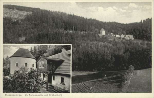 Riesengebirge Krkonose Karkonosze Riesengebirge  St. Annakapelle Kräberbe
