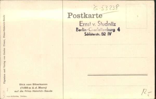 Prinz-Heinrich-Baude Silberkamm – Bild 2