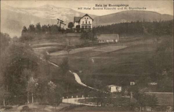 Hain Riesengebirge Hotel Goldne Aussicht Sturmhaube