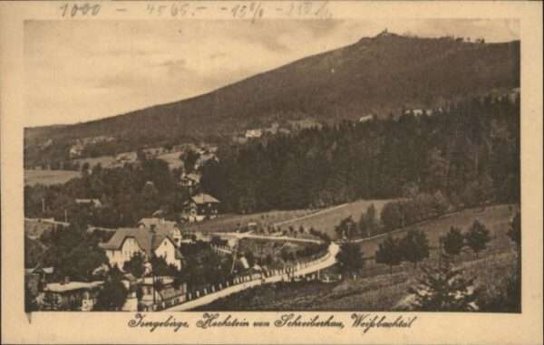 Hochstein Isergebirge Schreiberhau Weissbachtal