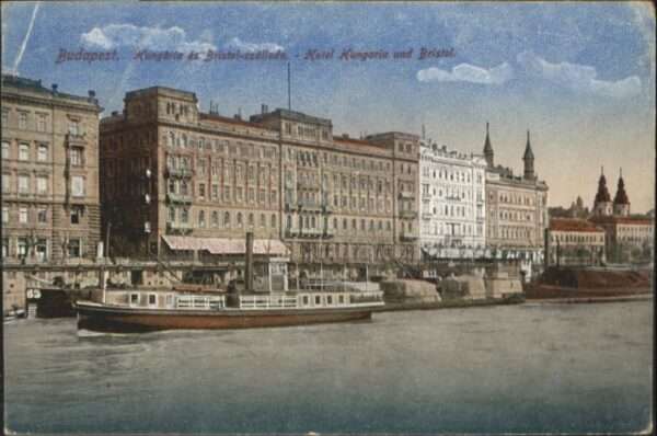 Budapest Hotel Hungaria Bristol Dampfer