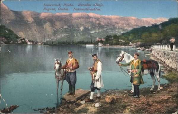 Ragusa Ombla Tracht Pferd